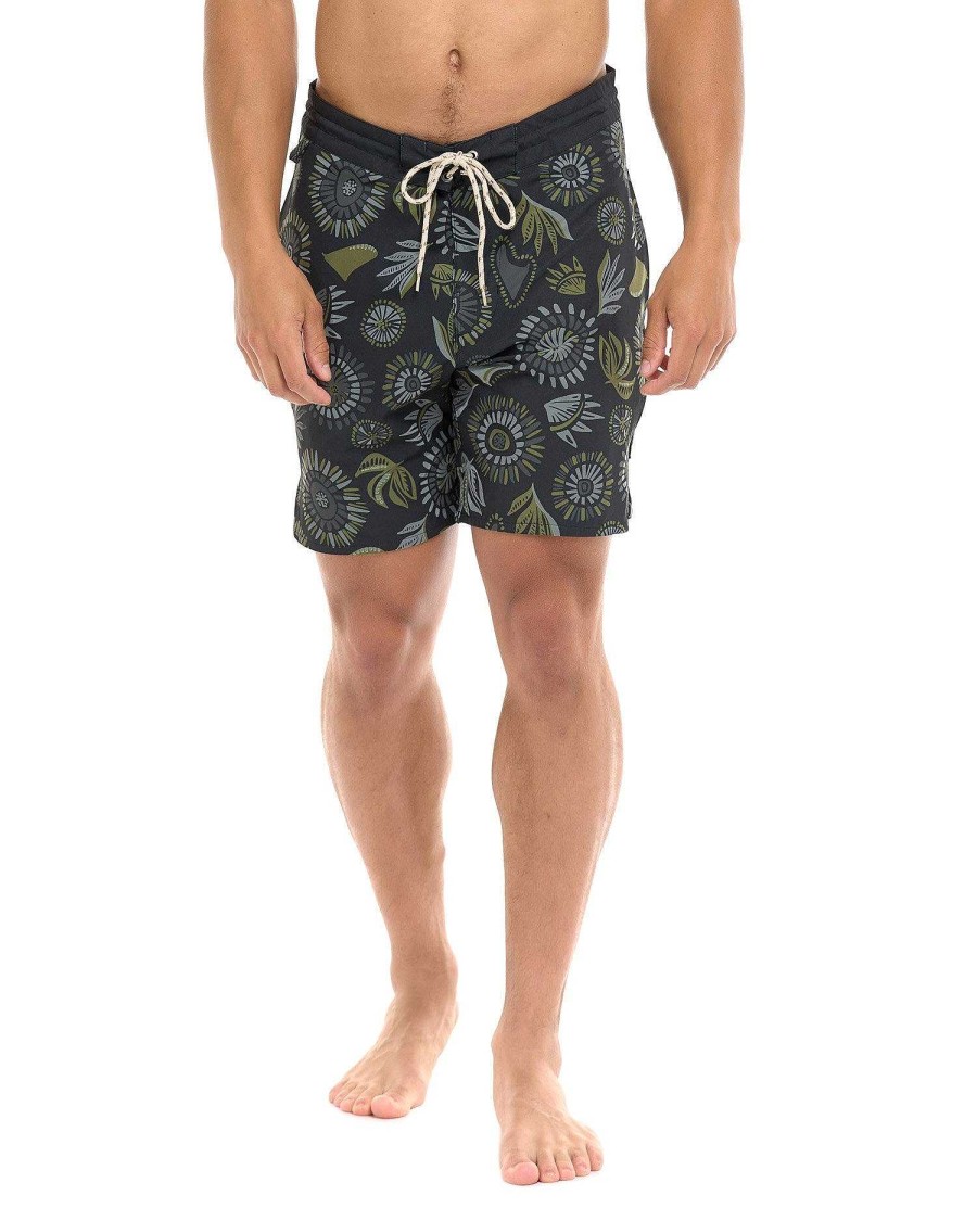 Men Eidon Boardshorts | Finneus - Black