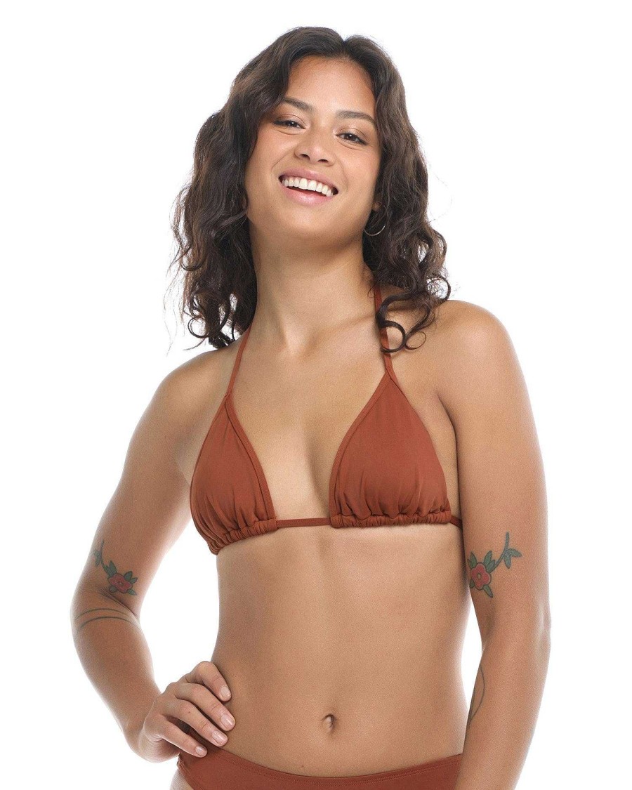 Swim Eidon Tops | Kali Slider Top - Mocha