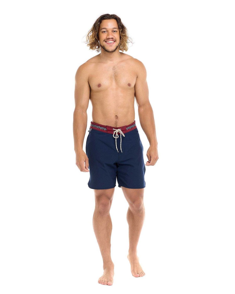 Men Eidon Boardshorts | Mix Tape - Midnight Blue