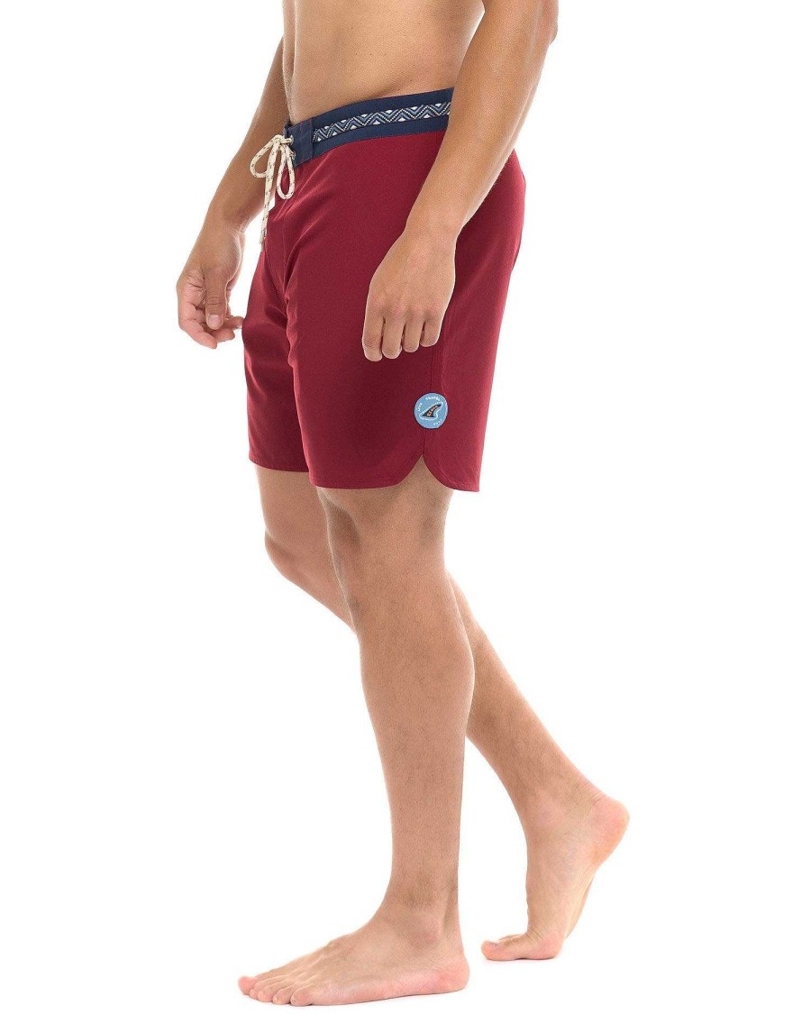 Men Eidon Boardshorts | Mix Tape - Cranberry