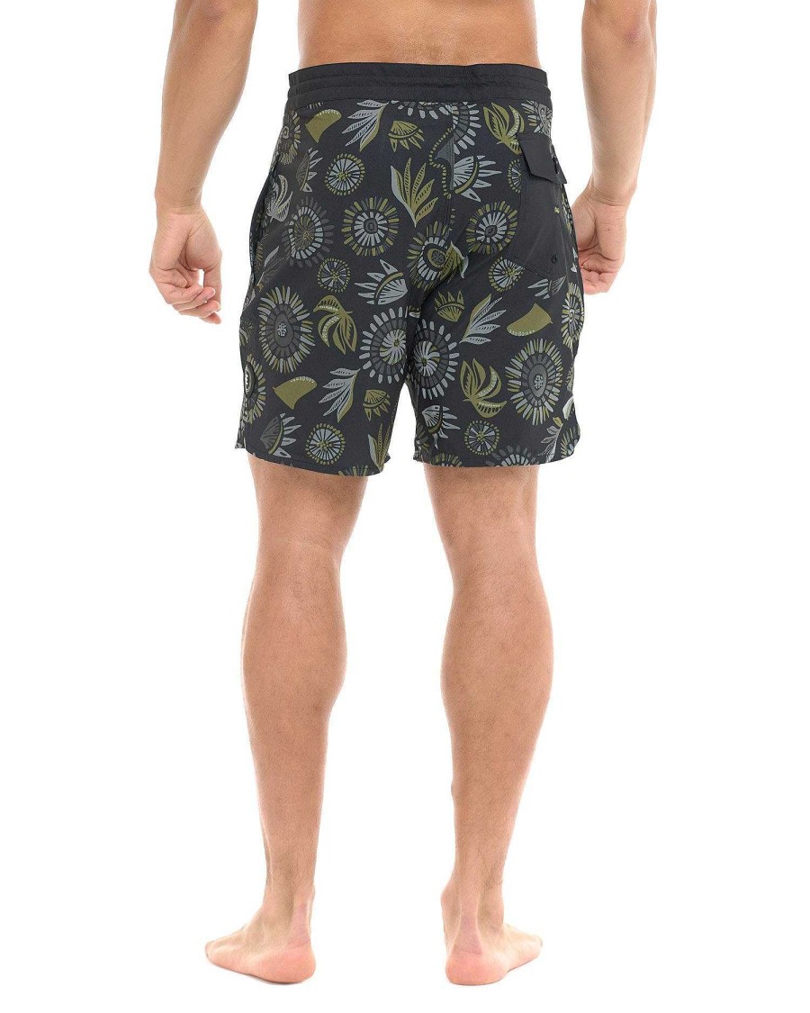 Men Eidon Boardshorts | Finneus - Black