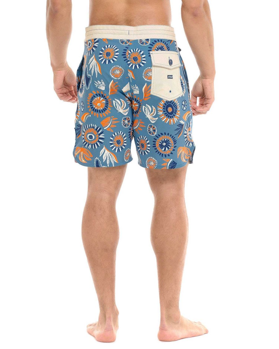 Men Eidon Boardshorts | Finneus - Elemental Blue