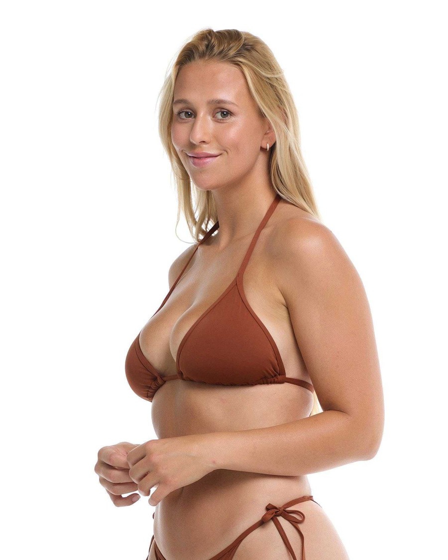 Swim Eidon D, Dd, E, F Cups | Kali Slider D Cup Top - Mocha