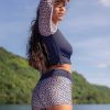 Swim Eidon Bottoms | Alina Swim Shorts - Glitter